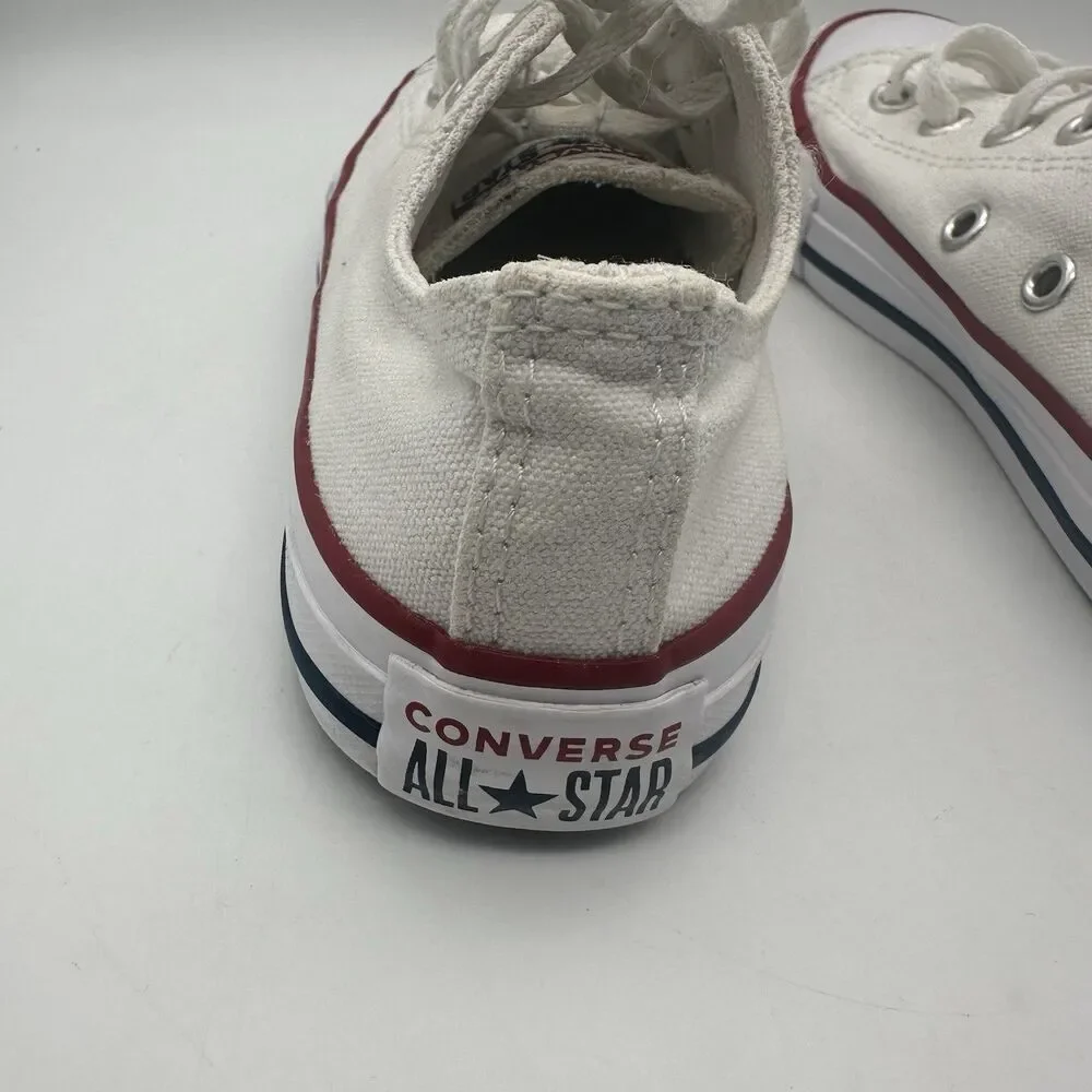 Converse Chuck Taylor All Star Low Youth Girls Size 13 Sneakers 3J256 White